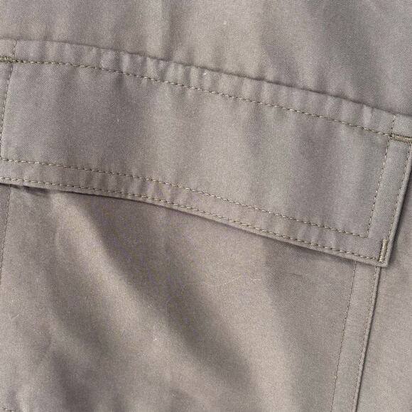 Old Navy Olive Green Utility Waist-Defined Midi Shirt Dress Size XL - Picture 8 of 8